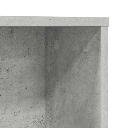 Desk Concrete Grey 91 x 50 x 149 cm Engineered Wood