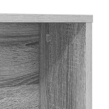 Desk Grey Sonoma 91 x 50 x 149 cm Engineered Wood