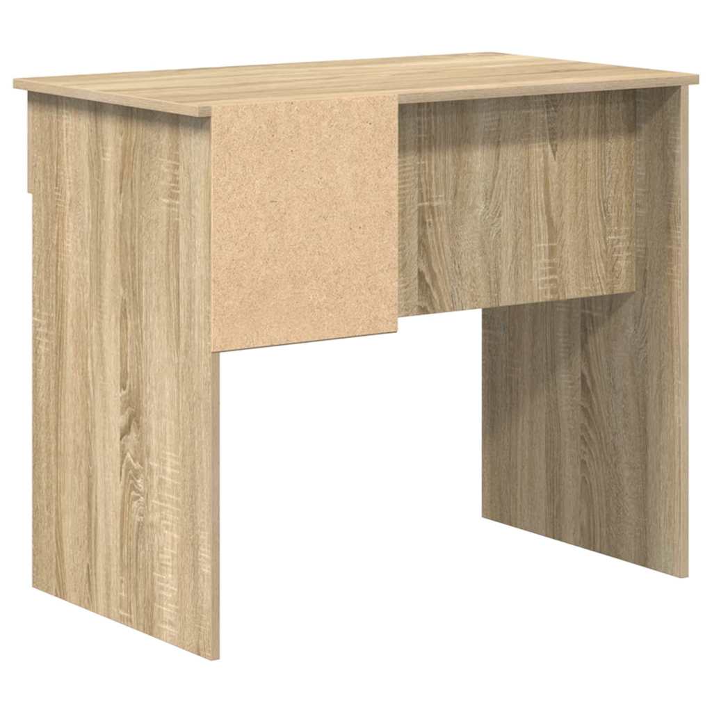 Desk with Drawer Sonoma Oak 90 x 49 x 75 cm Engineered Wood