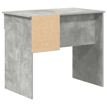 Desk with Drawer Concrete Grey 90 x 49 x 75 cm Engineered Wood