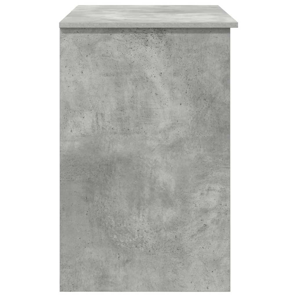 Desk with Drawer Concrete Grey 90 x 49 x 75 cm Engineered Wood