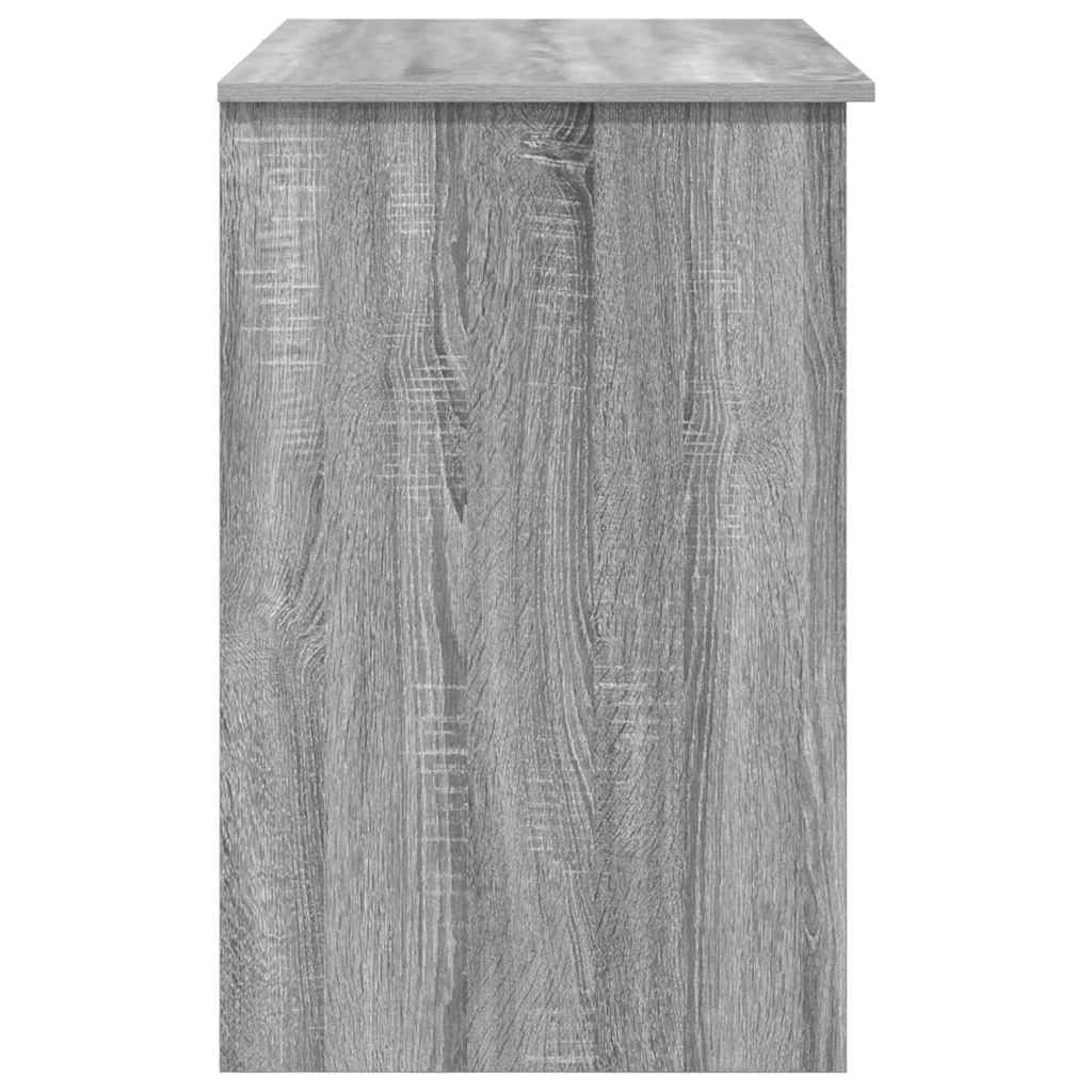 Desk with Drawer Grey Sonoma 90 x 49 x 75 cm Engineered Wood