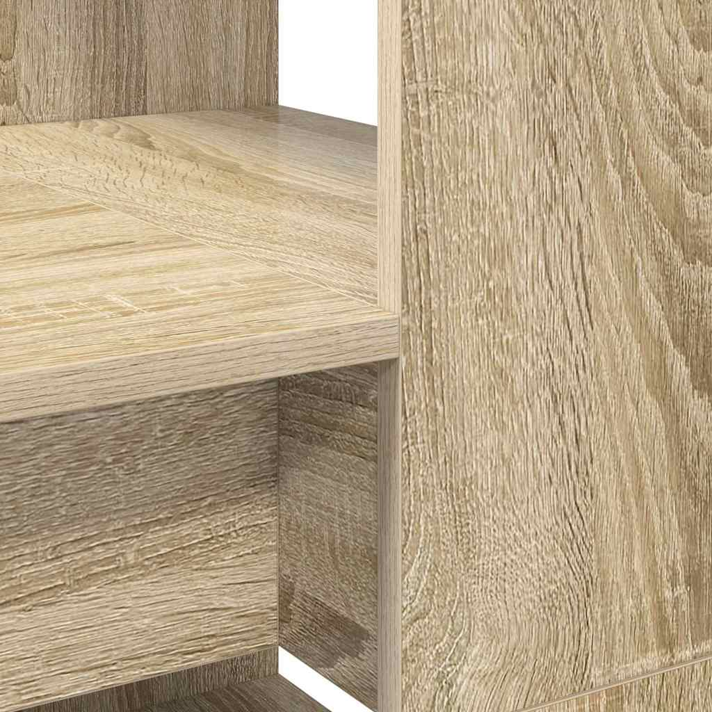 Desk Sonoma Oak Engineered Wood 113 x 54 x 120 cm