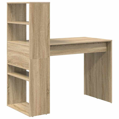 Desk Sonoma Oak Engineered Wood 113 x 54 x 120 cm