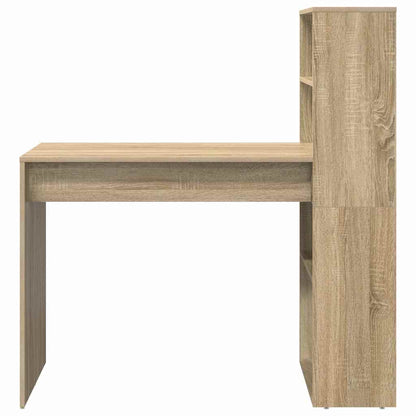 Desk Sonoma Oak Engineered Wood 113 x 54 x 120 cm