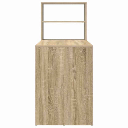 Desk Sonoma Oak Engineered Wood 113 x 54 x 120 cm