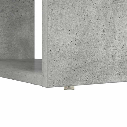 Desk Concrete Grey Engineered Wood 113 x 54 x 120 cm