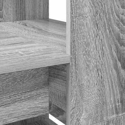 Desk Grey Sonoma Engineered Wood 113 x 54 x 120 cm
