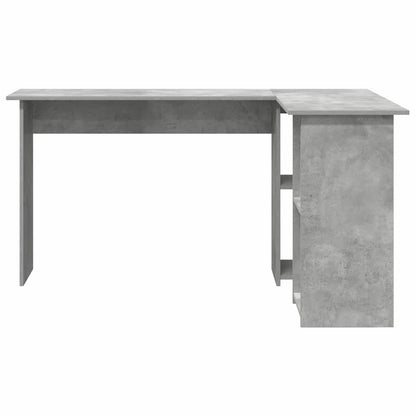 Desk Concrete Grey 142 x 102 x 73 cm Engineered Wood