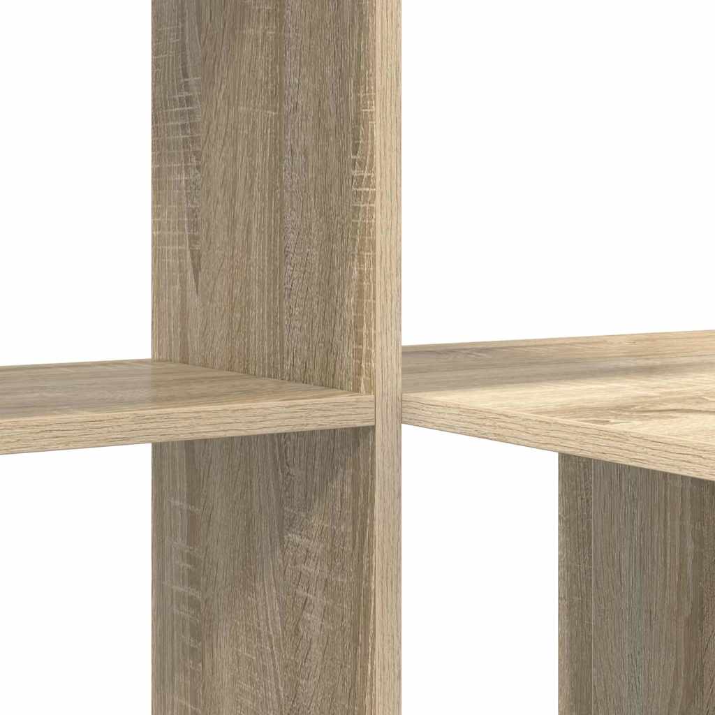 Desk Sonoma Oak Engineered Wood 131.5 x 50 x 106.5 cm