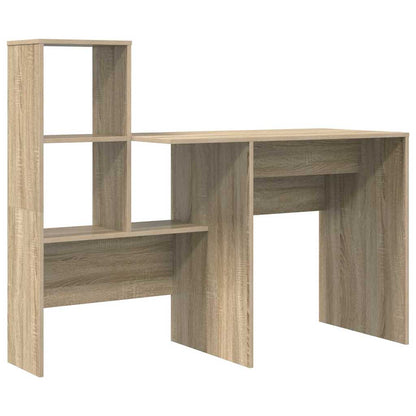 Desk Sonoma Oak Engineered Wood 131.5 x 50 x 106.5 cm
