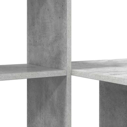 Desk Concrete Grey 131.5 x 50 x 106.5 cm Engineered Wood