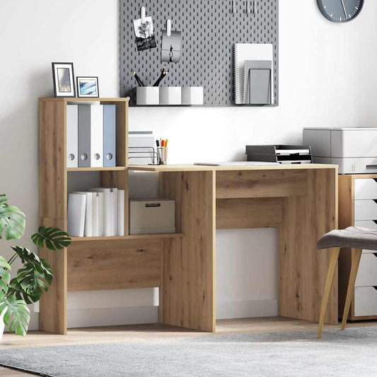 Desk Artisan Oak 131.5 x 50 x 106.5 cm Engineered Wood