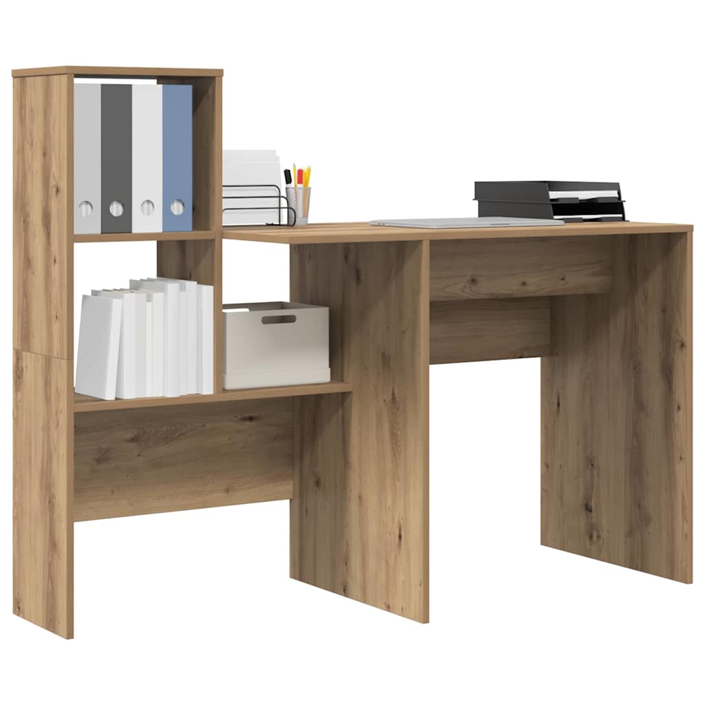 Desk Artisan Oak Engineered Wood 131.5 x 50 x 106.5 cm