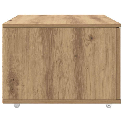 Drawer Cabinet with Wheel Artisan Oak 55 x 45 x 31 cm