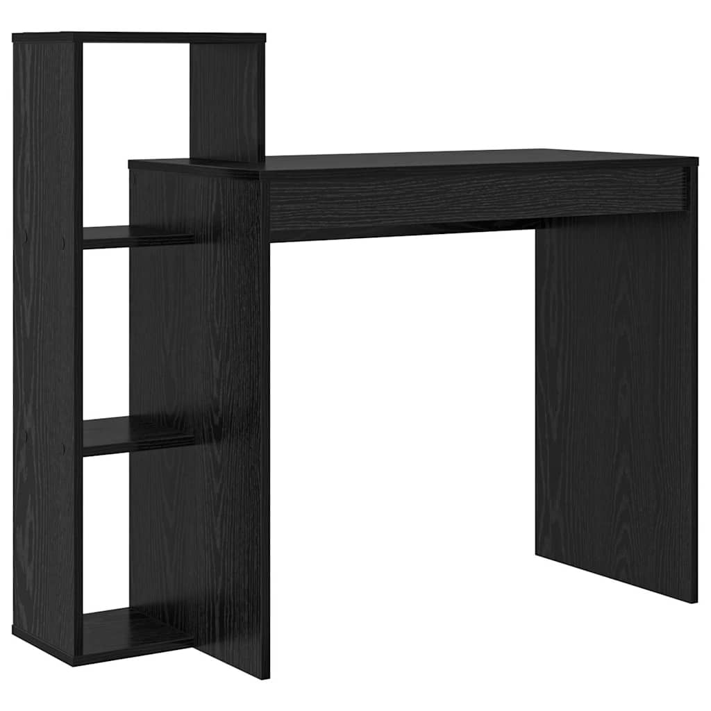 Desk Black Oak Engineered Wood 100 x 40 x 90 cm