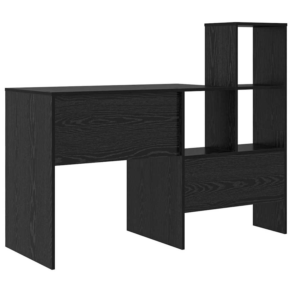 Desk Black Oak Engineered Wood 100 x 40 x 90 cm