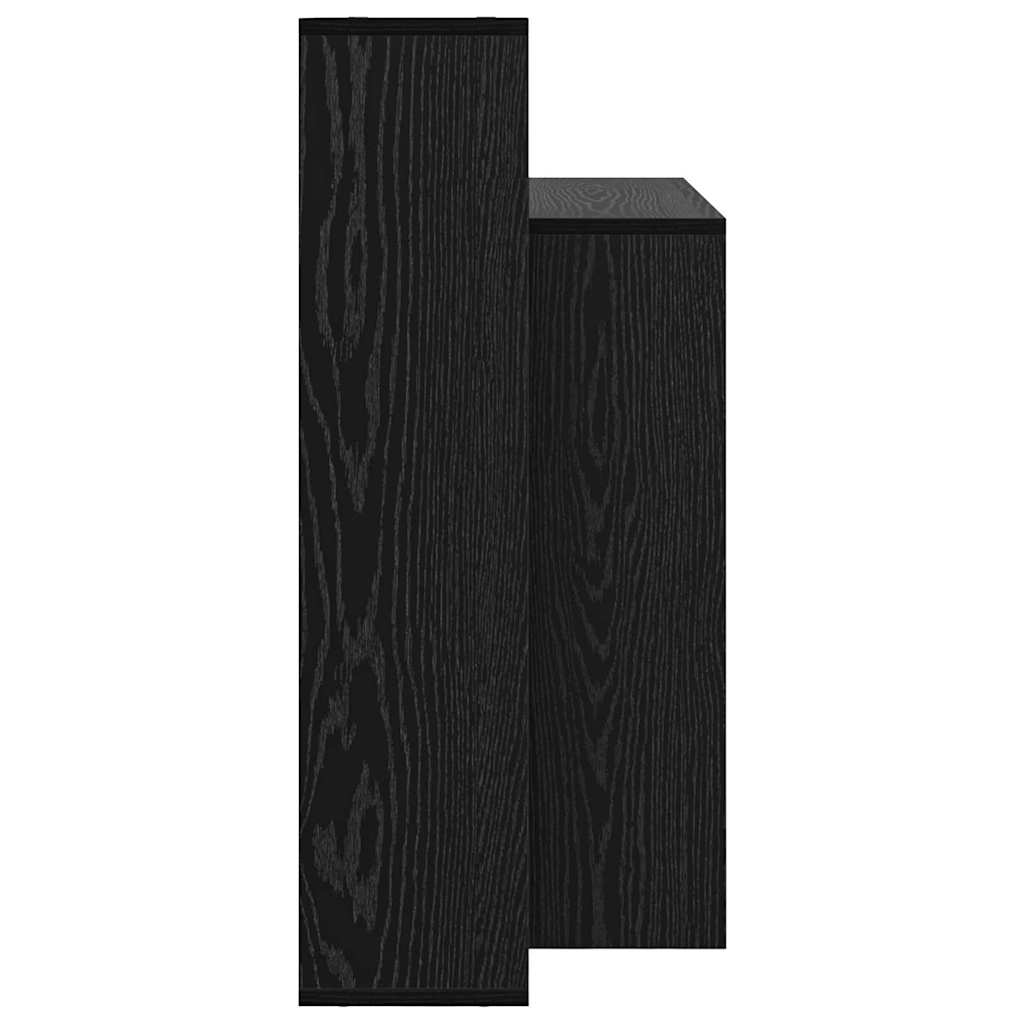 Desk Black Oak Engineered Wood 100 x 40 x 90 cm