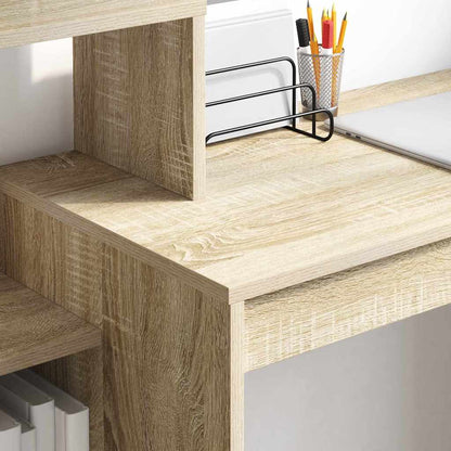 Desk Sonoma Oak Engineered Wood 100 x 40 x 90 cm