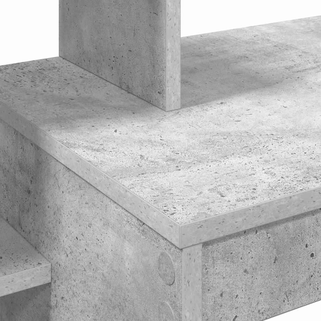Desk Concrete Grey Engineered Wood 100 x 40 x 90 cm