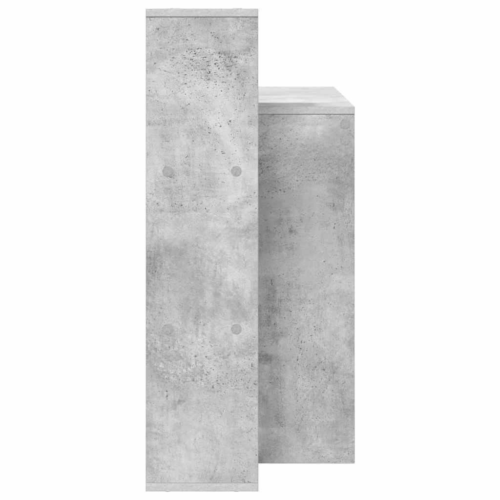 Desk Concrete Grey Engineered Wood 100 x 40 x 90 cm