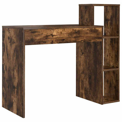 Desk Smoked Oak Engineered Wood 100 x 40 x 90 cm