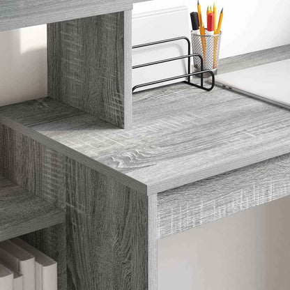 Desk Grey Sonoma Engineered Wood 100 x 40 x 90 cm