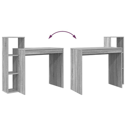 Desk Grey Sonoma Engineered Wood 100 x 40 x 90 cm