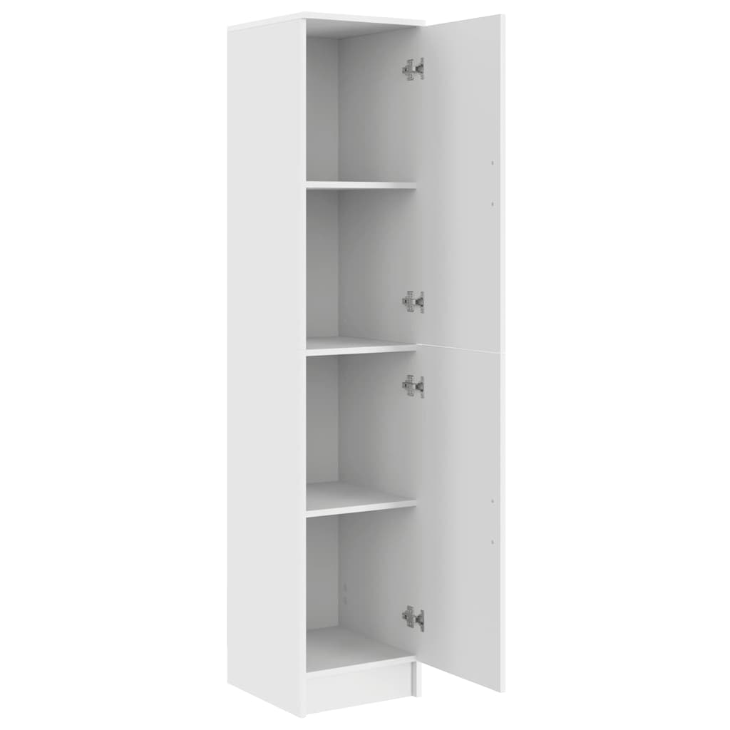 Highboard White 35 x 39 x 168 cm