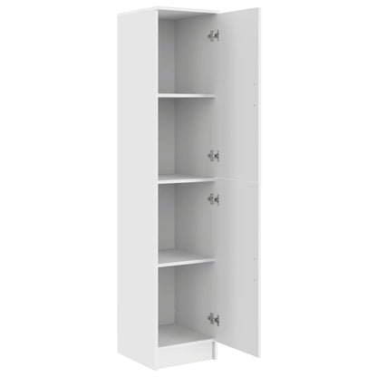Highboard White 35 x 39 x 168 cm