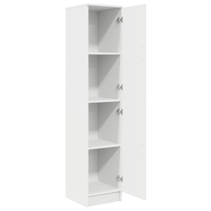 Highboard White 35 x 39 x 168 cm