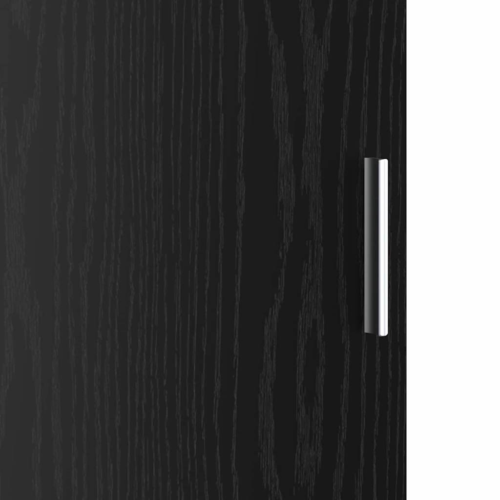 Highboard Black Oak 35 x 39 x 168 cm