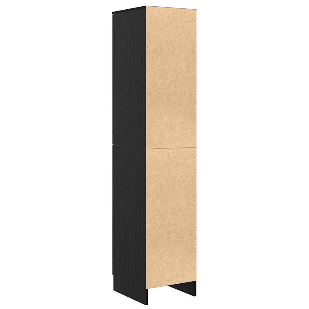 Highboard Black Oak 35 x 39 x 168 cm
