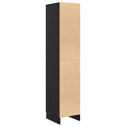 Highboard Black Oak 35 x 39 x 168 cm