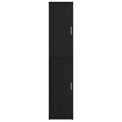 Highboard Black Oak 35 x 39 x 168 cm