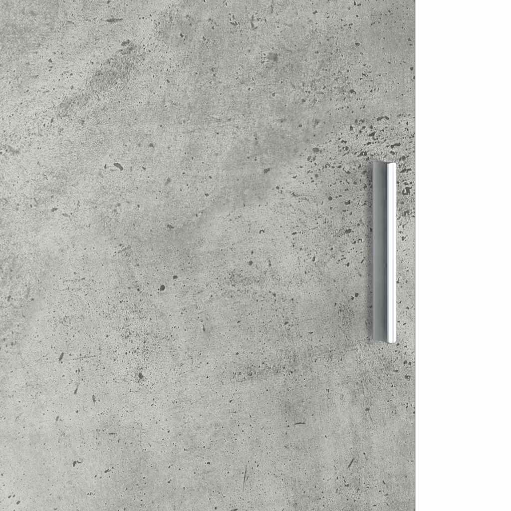 Highboard Concrete Grey 35 x 39 x 168 cm