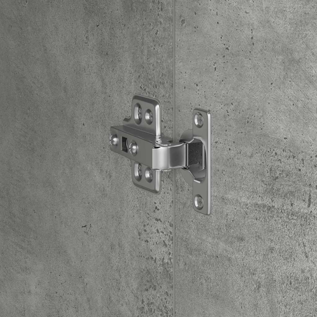 Highboard Concrete Grey 35 x 39 x 168 cm