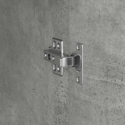 Highboard Concrete Grey 35 x 39 x 168 cm