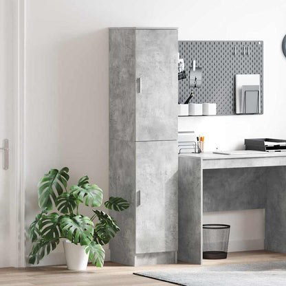 Highboard Concrete Grey 35 x 39 x 168 cm