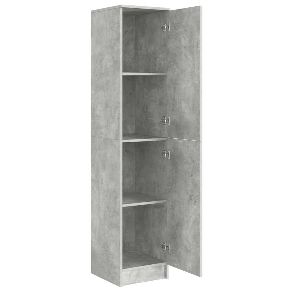 Highboard Concrete Grey 35 x 39 x 168 cm