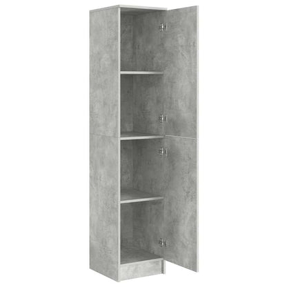 Highboard Concrete Grey 35 x 39 x 168 cm