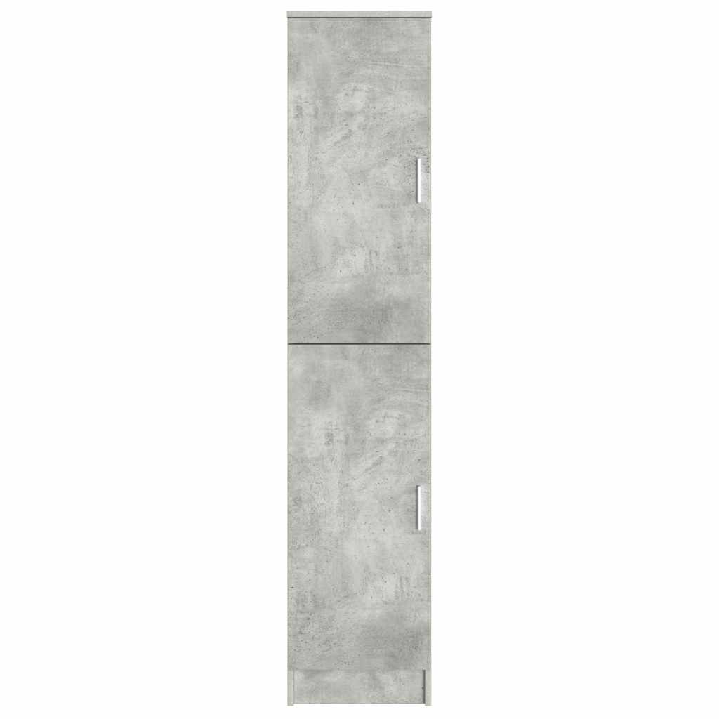 Highboard Concrete Grey 35 x 39 x 168 cm