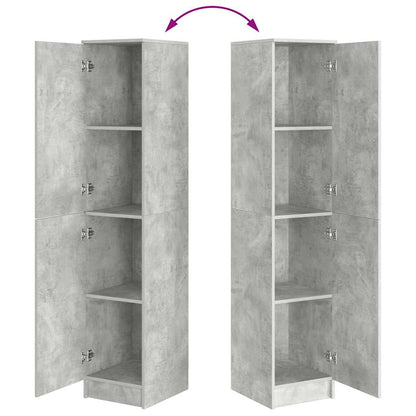 Highboard Concrete Grey 35 x 39 x 168 cm