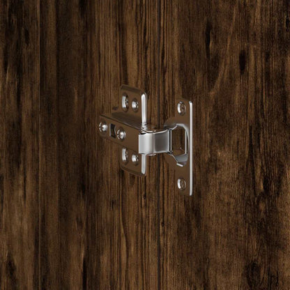 Highboard Smoked Oak 35 x 39 x 168 cm