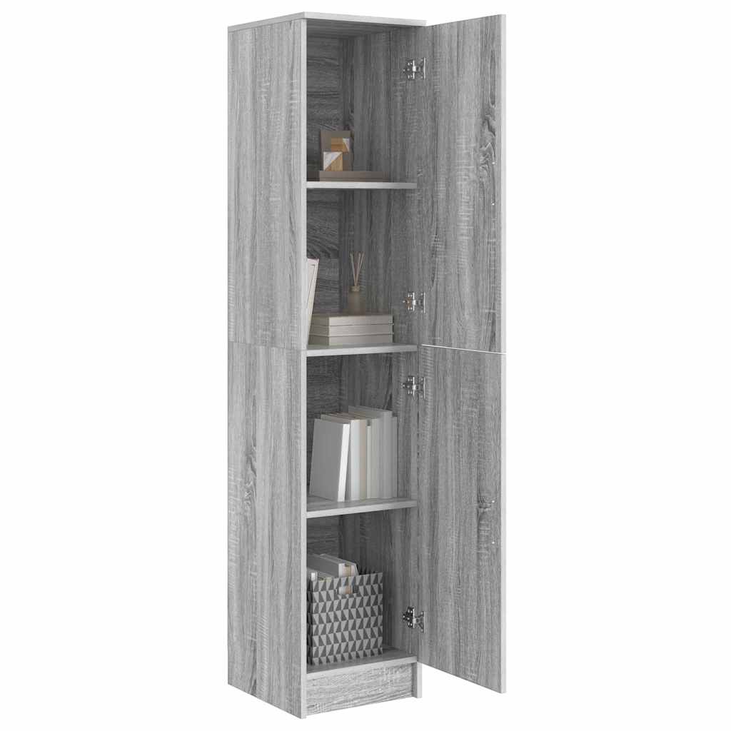 Highboard Grey Sonoma 35 x 39 x 168 cm