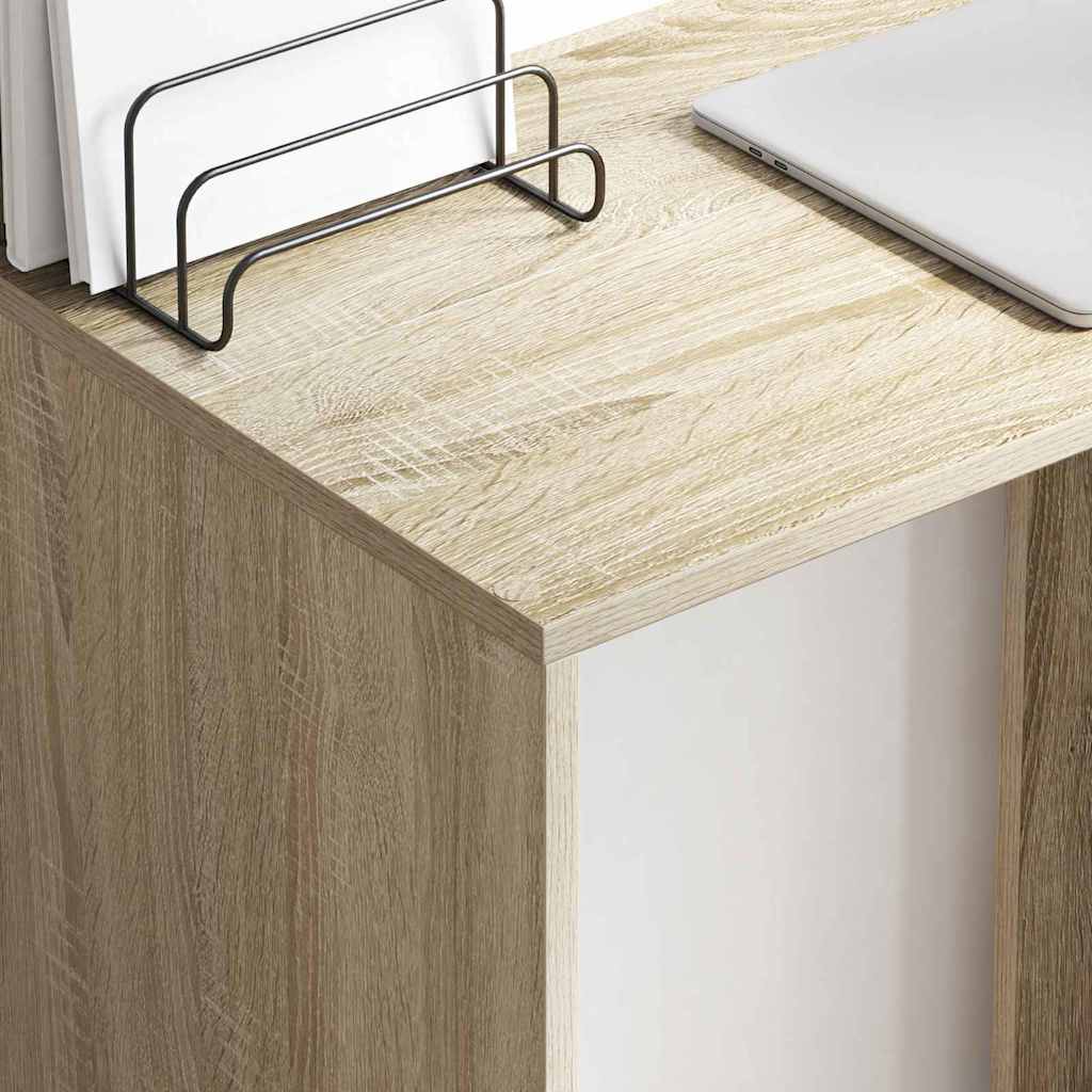 Desk Sonoma Oak Engineered Wood 78.5 x 37 x 154.5 cm