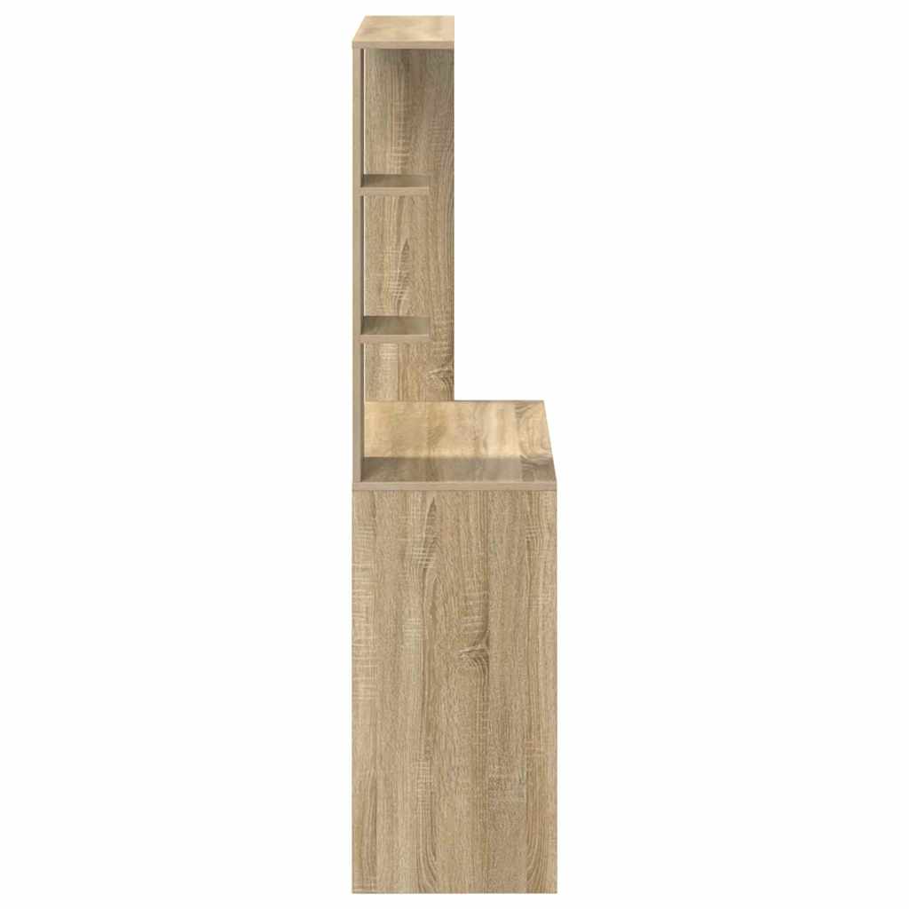 Desk Sonoma Oak Engineered Wood 78.5 x 37 x 154.5 cm