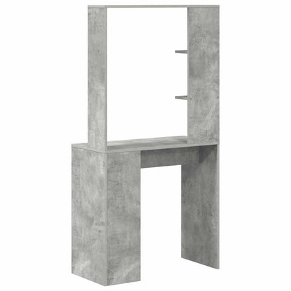 Desk Concrete Grey 78.5 x 37 x 154.5 cm Engineered Wood