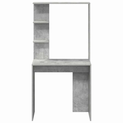 Desk Concrete Grey 78.5 x 37 x 154.5 cm Engineered Wood