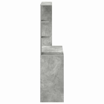 Desk Concrete Grey Engineered Wood 78.5 x 37 x 154.5 cm